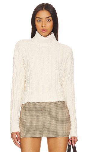 Cable knit turtleneck sweater in color size L in - . Size L (also in M, S, XS) - Bobi - Modalova