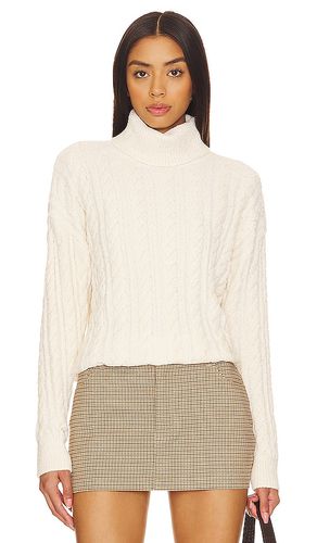 Cable Knit Turtleneck Sweater in . - size L (also in M) - Bobi - Modalova