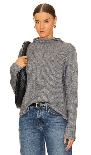 Turtleneck sweater top in color charcoal size M in - Charcoal. Size M (also in S, XS) - Bobi - Modalova