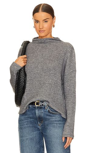 Turtleneck Sweater Top in Charcoal. - size S (also in XS) - Bobi - Modalova