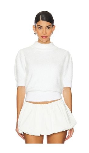 Sweater Blouse in White. - size L (also in M, S, XS) - Bobi - Modalova