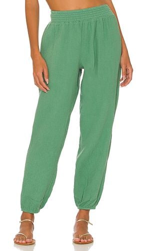 Beach Gauze Pant in Green. - size L (also in M, S, XL, XS) - Bobi - Modalova