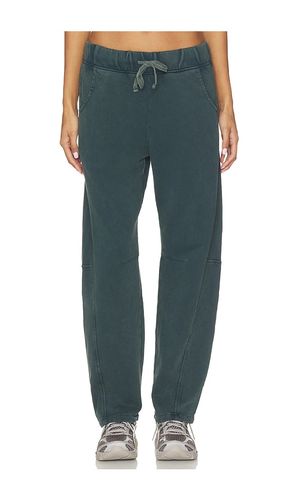 Barrel Leg Sweatpant in Teal. - size L (also in M, S, XL, XS) - Bobi - Modalova