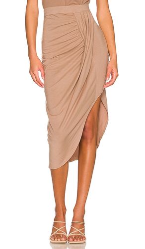 Gathered Skirt in Beige. - size M (also in XS) - Bobi - Modalova