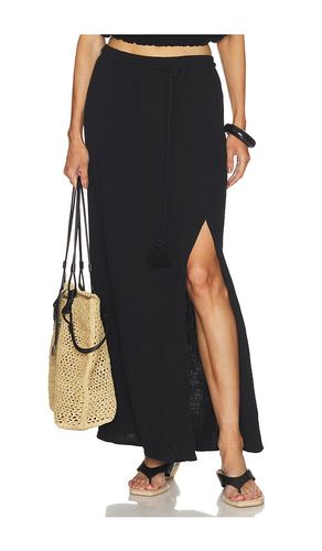 MAXIROCK MIT GÜRTEL BELTED MAXI SKIRT in . Größe S. Also in M, L, XL - Bobi - Modalova