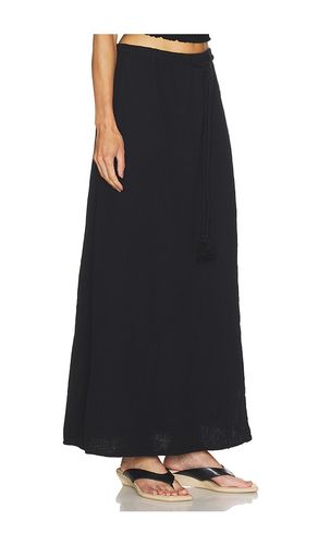 MAXIROCK MIT GÜRTEL BELTED MAXI SKIRT in . Größe L. Also in M, S, XL - Bobi - Modalova