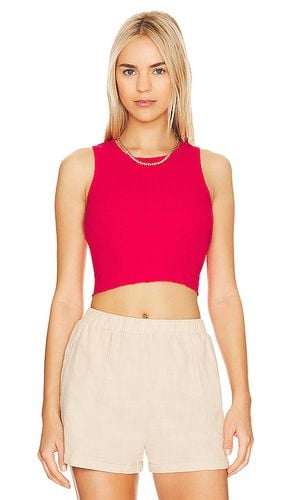 Cropped Tank in Red. - size L (also in XL) - Bobi - Modalova