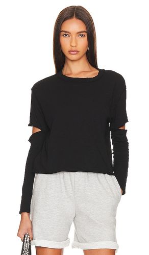 Elbow Cut Long Sleeve Top in . Taglia L. Also in M, S, XL, XS - Bobi - Modalova