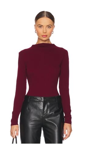 Longsleeve Top in Burgundy. - size L (also in M, S, XS) - Bobi - Modalova