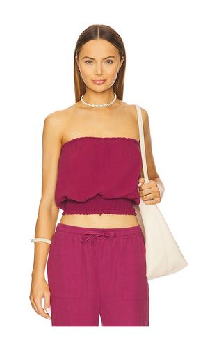 Strapless Top in Wine. - size L (also in S, XL, XS) - Bobi - Modalova