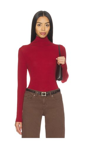 Mock Turtleneck Tee in . Taglia S. Also in XS, M, L, XL - Bobi - Modalova
