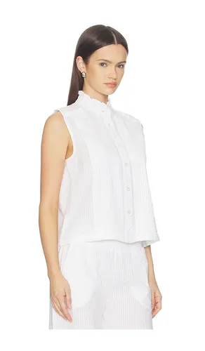 Pintuck Sleeveless Top in . Size M. Also in S - Bobi - Modalova