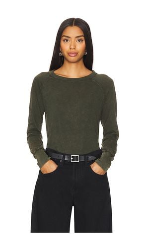 Long Sleeve Tee in Olive. - size L (also in M, S, XL, XS) - Bobi - Modalova