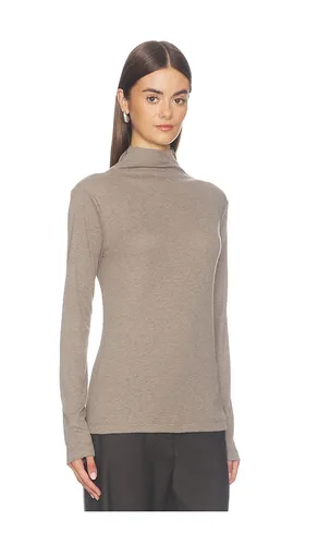 Modern Mock Neck in Tan. - size XS (also in S, M, L, XL) - Bobi - Modalova