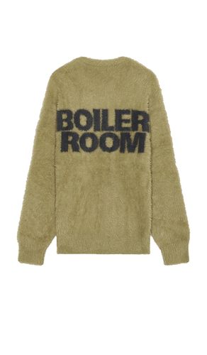 Shaggy Knit Crewneck Sweater in Olive. - size M (also in XL/1X) - Boiler Room - Modalova