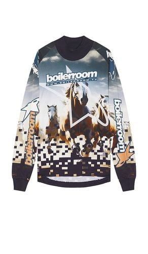 Moto-x Horse Long Sleeve Tee in . - size L (also in M, S) - Boiler Room - Modalova