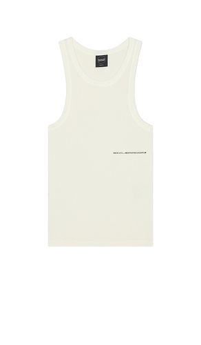 Garment Dyed Ribbed Tank in Cream. - size L (also in M, XL/1X) - Boiler Room - Modalova