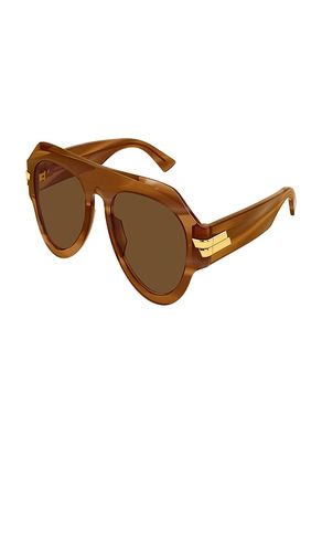 Pilot Sunglasses in - Bottega Veneta - Modalova