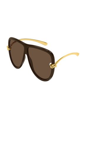 Navigator Sunglasses in - Bottega Veneta - Modalova