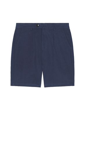 Pleat Smart Canvas Shorts in Navy. - size L (also in M, S, XL/1X) - Bound - Modalova