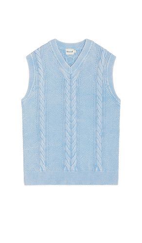Acid Wash Chain Vest in Baby Blue. - size L (also in M, S, XL/1X) - Bound - Modalova