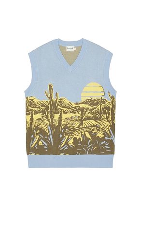 Desert V-neck Knit Vest in Baby . - size L (also in M, S, XL/1X) - Bound - Modalova