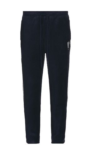 Reverse Fleece Grid Straight Joggers in Blue. - size L (also in M, S, XL/1X) - Bound - Modalova