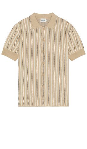 Agatha Knit Polo in Brown. - size M (also in XL/1X) - Bound - Modalova