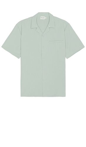 Heavy Cuban Textured Shirt in Sage. - size S (also in L, M, XL/1X) - Bound - Modalova