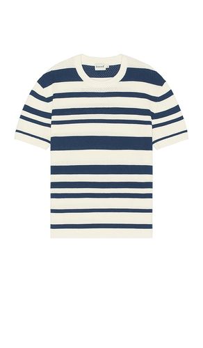 Stripe Heavy Knit Crochet Tee in Multi. - size L (also in M) - Bound - Modalova
