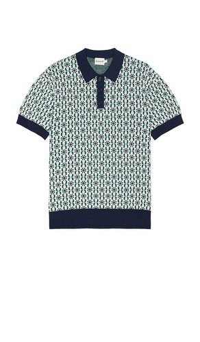 Vadella Knit Polo in Blue. - size L (also in M, S, XL/1X) - Bound - Modalova