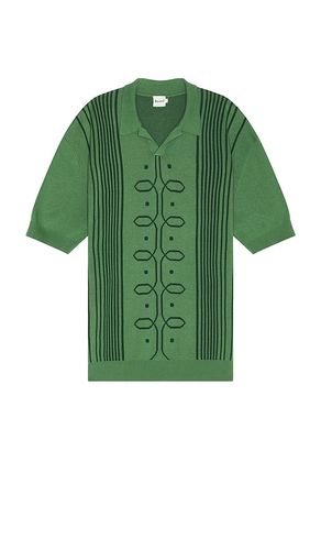 Andreas Knit Polo in Green. - size L (also in M, S, XL/1X) - Bound - Modalova