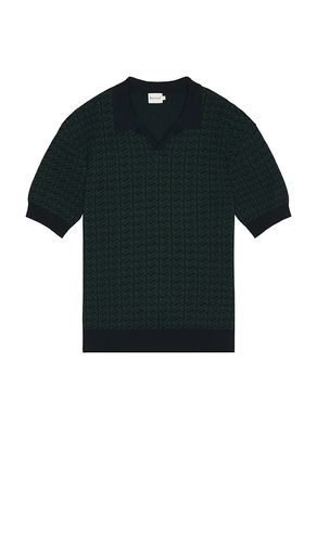 Harris Knit Polo in Dark Green. - size L (also in M, S, XL/1X) - Bound - Modalova