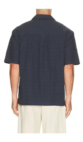 Embroidered Ribeira Shirt in Blue. - size M (also in XL/1X) - Bound - Modalova