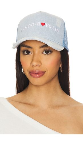 Denim 1-800 Heart Trucker Hat in - Boys Lie - Modalova