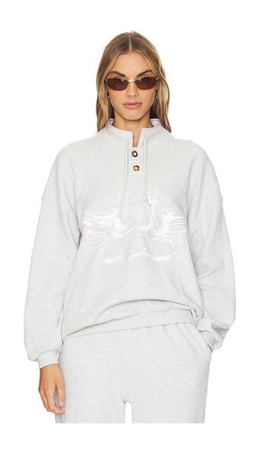 Athletics henley hoodie in color grey size L/XL in - Grey. Size L/XL (also in S/M) - Boys Lie - Modalova