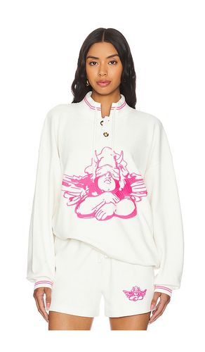 Pink Cherub University Henley Crewneck in . Taglia S/M - Boys Lie - Modalova