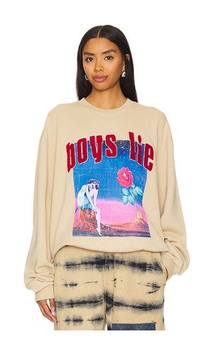 Desert Oasis Terry Natural Kara Sweatshirt in Cream. - size M/L (also in XL/XXL, XS/S) - Boys Lie - Modalova