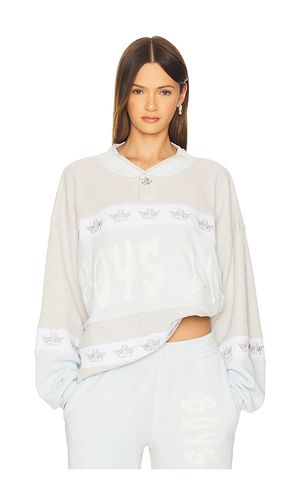 Private School Rider Crewneck in White. - size M/L (also in XS/S) - Boys Lie - Modalova