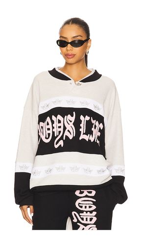 High Class Private School Rider Crewneck in Grey. - size M/L (also in XS/S) - Boys Lie - Modalova