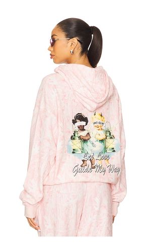 Let Love Guide My Way Rhinestone Racer Hoodie in . - size M/L (also in XS/S) - Boys Lie - Modalova