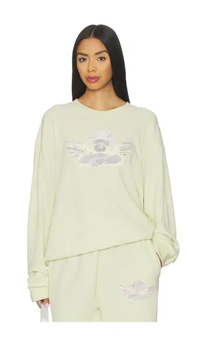 Pastel Me Kara Crewneck Sweatshirt in Yellow. - size M/L (also in XL/XXL, XS/S) - Boys Lie - Modalova