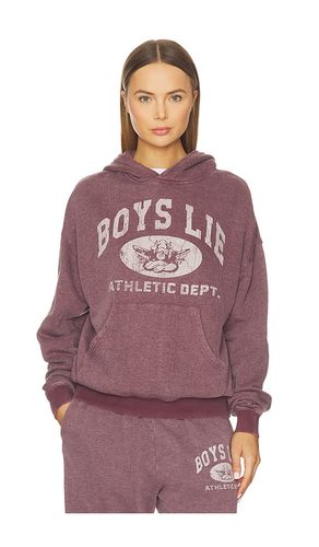 Athletics Racer Hoodie in Purple. - size M/L (also in XL/XXL, XS/S) - Boys Lie - Modalova