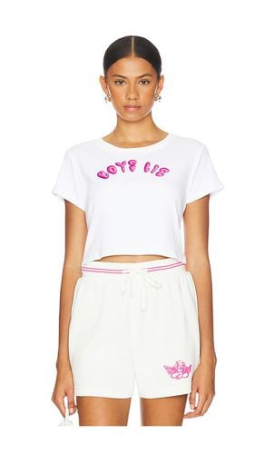 Camiseta sour patch crop en color talla M en - White. Talla M (también en S) - Boys Lie - Modalova