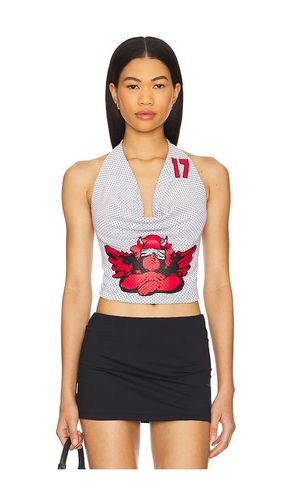 Halter Bulls Top Jersey in Grey. - size L (also in S, XL/1X, XS) - Boys Lie - Modalova