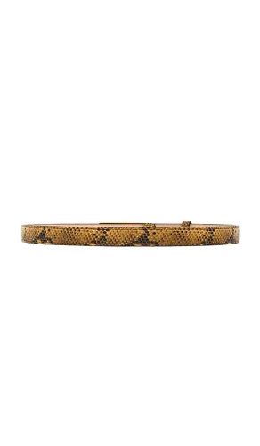 Calfskin Embossed Python 2cm Belt in . Size 65. Also in 70, 75, 80 - BALMAIN - Modalova
