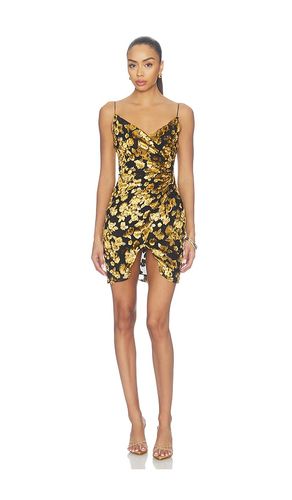 Thin Strap Gold Velvet Dress in . Size 36. Also in 38 - BALMAIN - Modalova