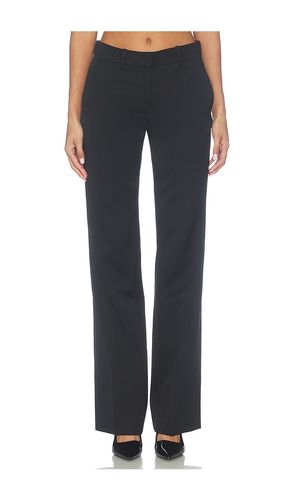Low Waist Satin Wool Pant in . Taglia 36. Also in 38 - BALMAIN - Modalova