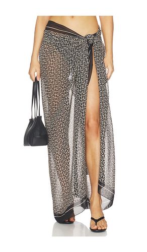 Monogramme Cover Up Pareo in - BALMAIN - Modalova