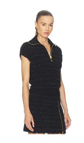 KURZÄRMELIGES OBERTEIL ZIPPED in . Größe 34/0. Also in 36/2 - BALMAIN - Modalova